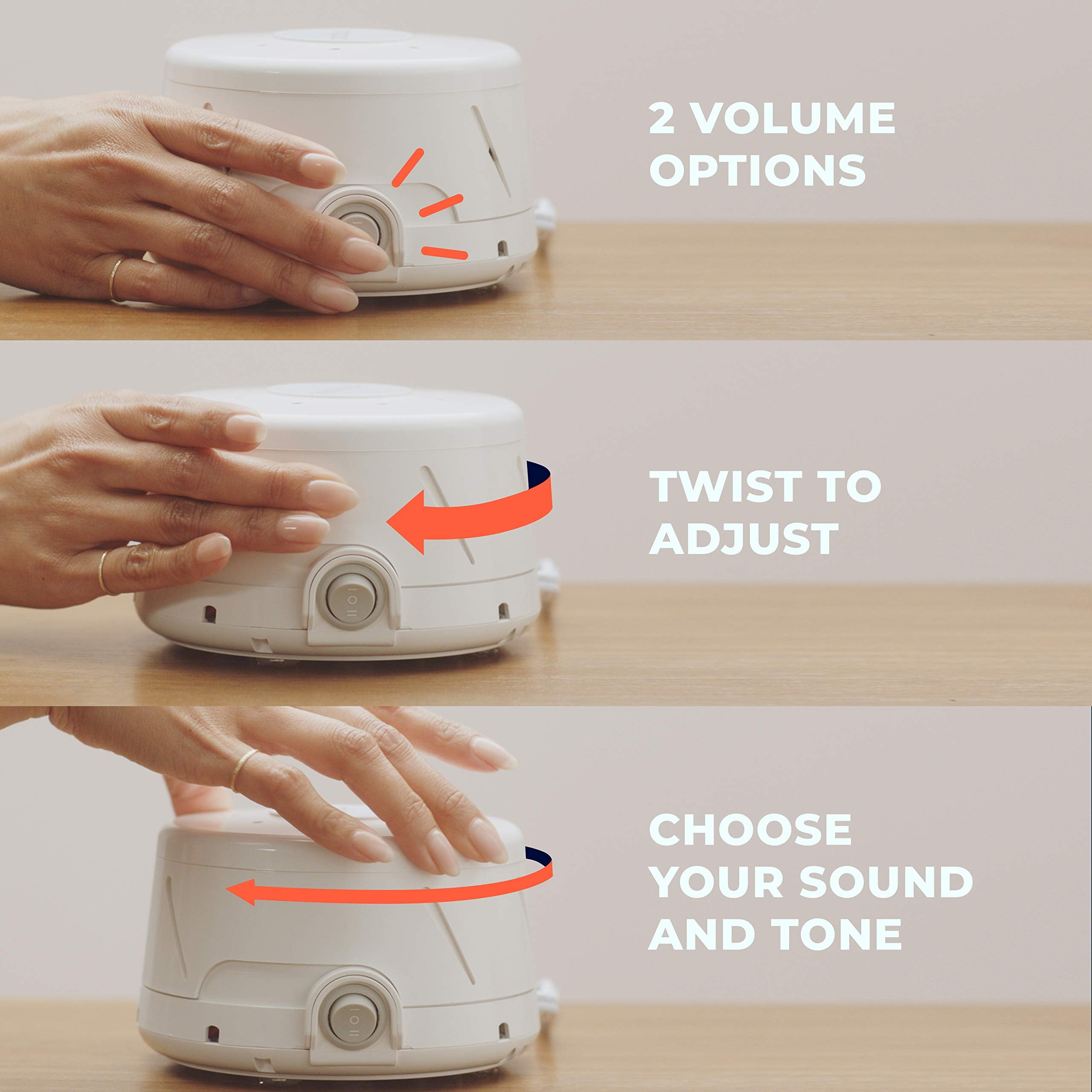 Yogasleep Dohm Classic (3 Pack) The Original White Noise Sound Machine, Soothing Natural Sounds From A Real Fan, Sleep Therapy F